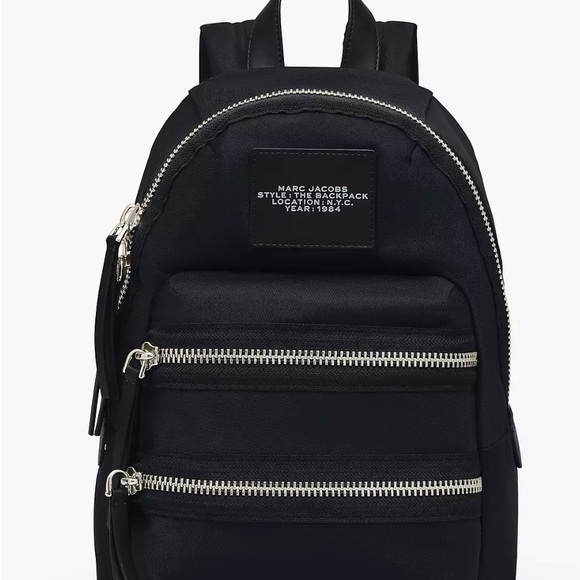 Marc Jacobs The Biker Medium Nylon Backpack - Picture 8 of 9